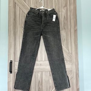 NWT PacSun Gray Slit Dad Jeans | Size 27
